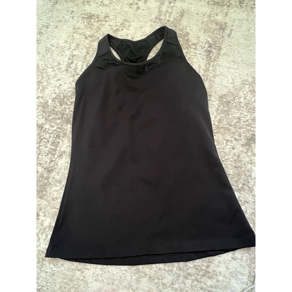 Athleta Tank Top Racerback athletic Black Small Picleball Tennis